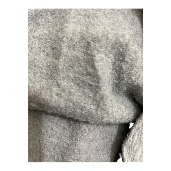 Rae Dunn womens Love Logo pullover sweatshirt fleece inside. Grey. Size medium - Picture 10 of 10